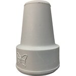 Kepinpääkumi kävelykeppiin / kyynärsauvaan 18 mm Harmaa