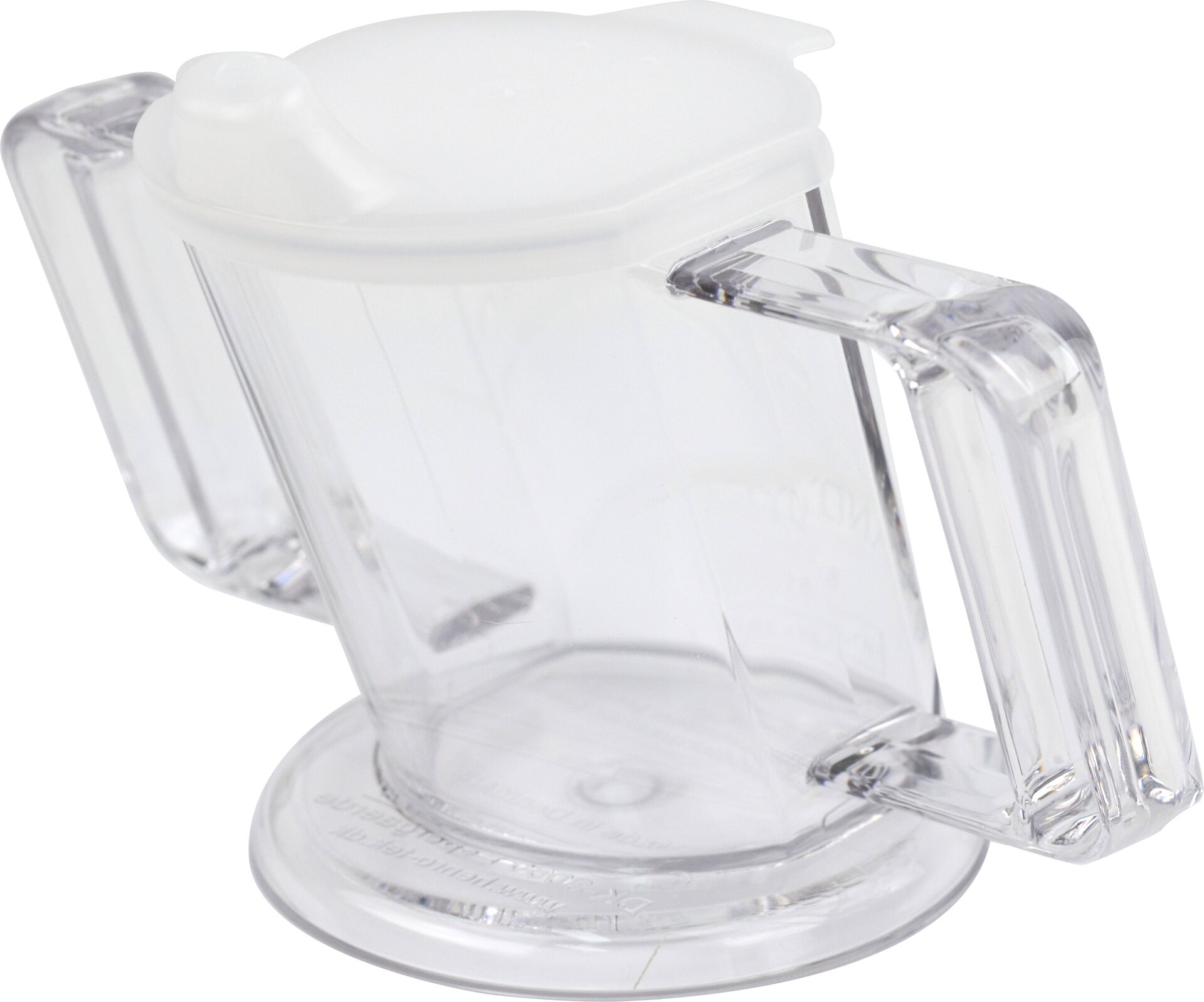 Nokkamuki viisto muoto Läpinäkyvä