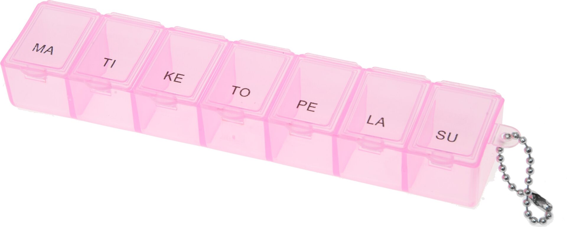 Lääkeannostelija 1 viikko Pinkki