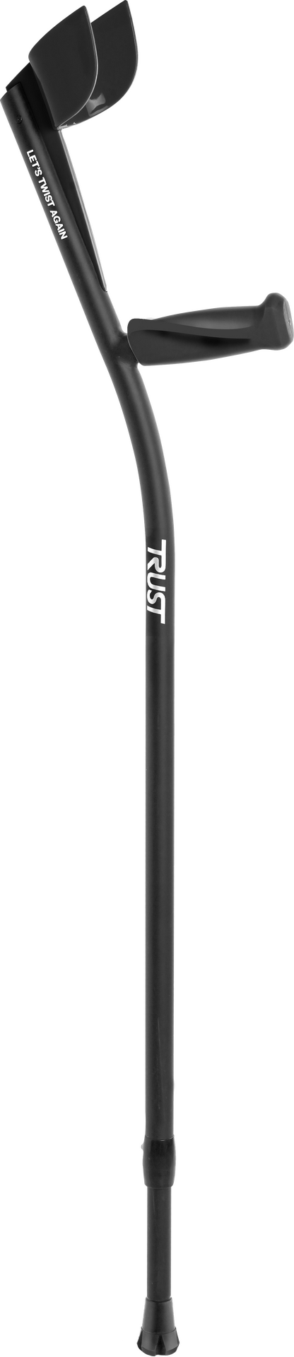 Kyynärsauva Let´s twist again Musta Oikea