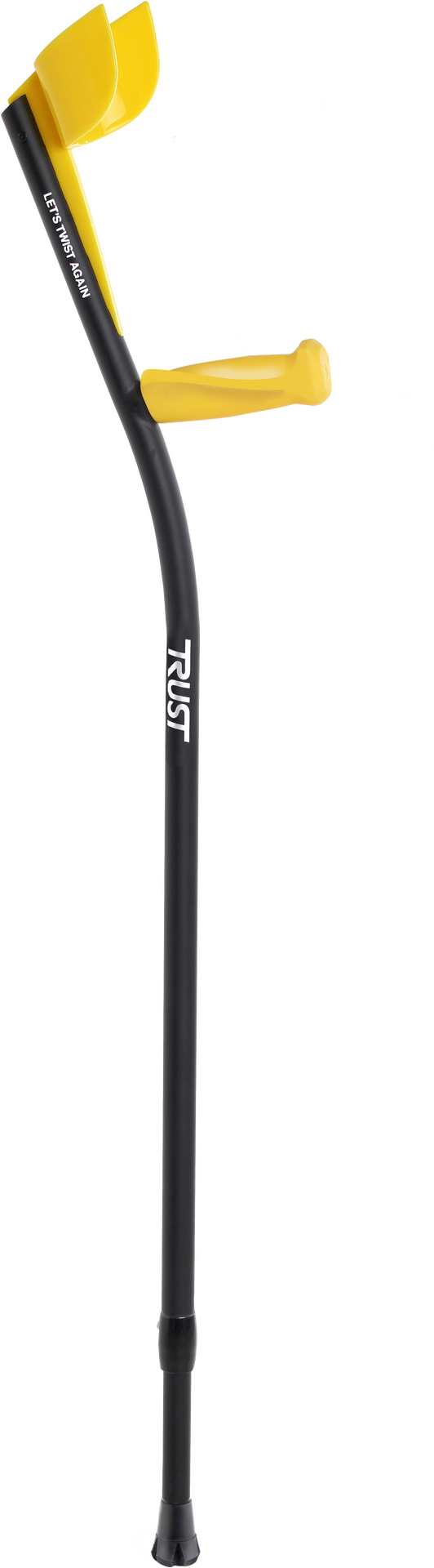 Kyynärsauva Let´s twist again Keltainen Vasen
