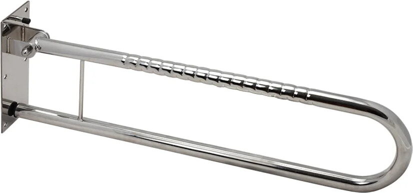 WC-tukikaide 60 cm, ylöskäännettävä Teräs