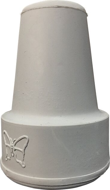 Kepinpääkumi kävelykeppiin/kyynärsauvaan, 16 mm Harmaa