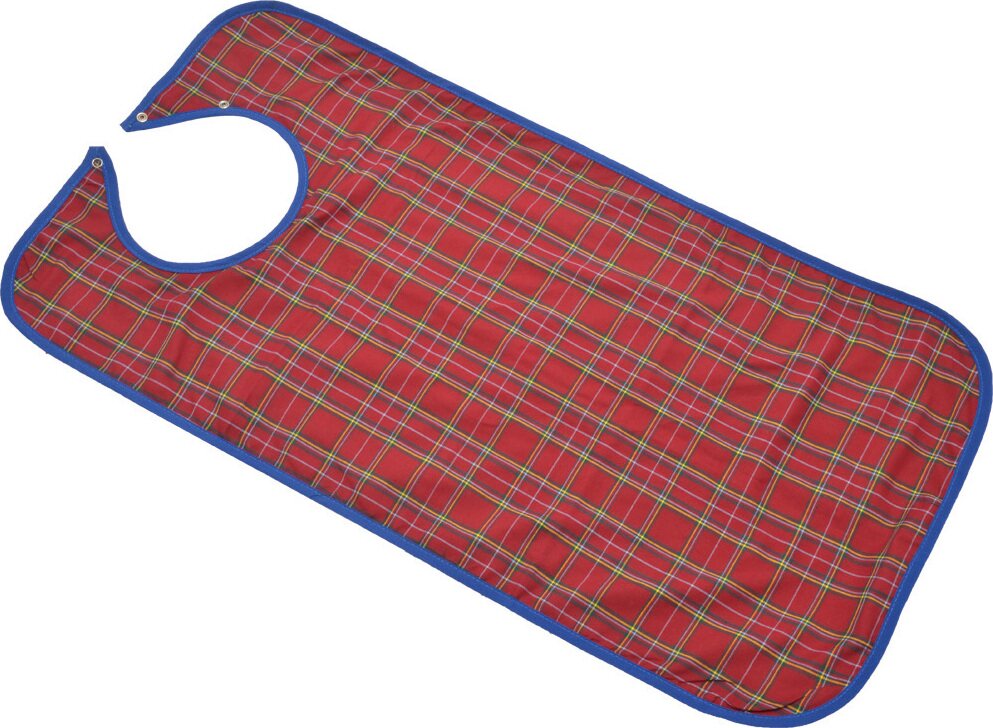 Ruokalappu nepparikiinnitys Punainen