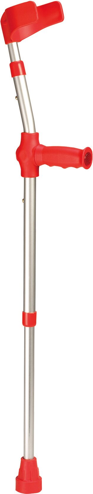 Kyynärsauva lapsille Punainen / hopea