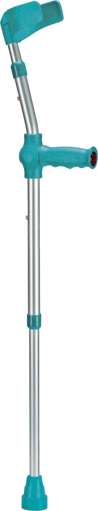 Kyynärsauva lapsille Turkoosi/hopea