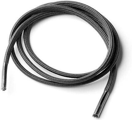 Joustava kengännauha 60 cm, 4 kpl Musta