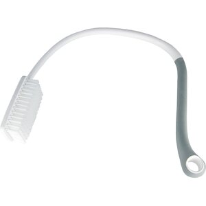 Selän pesuharja reilusti taivutettu