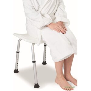 Suihkun turvallisuussetti - Vitility suihkutuoli kahvoilla + suihkumatto (54 x 54 cm)