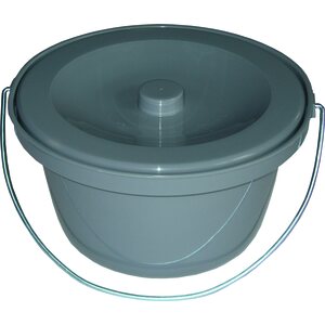 Ämpäri ja kansi Herdegenin kokoon taitettavaan wc-tuoliin