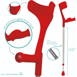 Ergonominen kyynärsauva