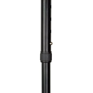 Able2 kokoontaitettava kävelykeppi 84–94 cm, mattamusta