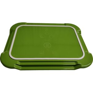 Leikkuulauta reunoilla, vihreä
