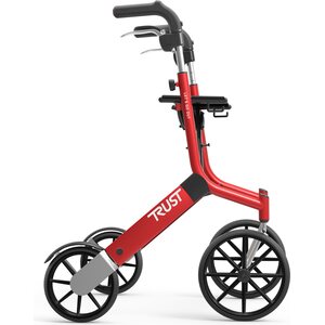 Let's Go Out Rollaattori punainen